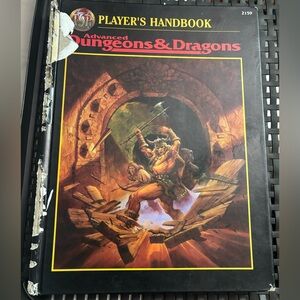 2nd edition advanced Dungeons & Dragons players handbook
